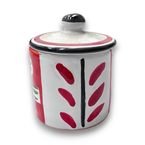 Contenitore spezie realizzato a mano Marettimo ceramiche de simone
