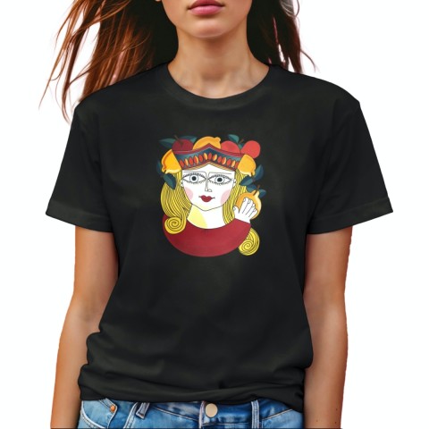 Unisex T-shirt Ceramiche De Simone per Giusina Red Queen