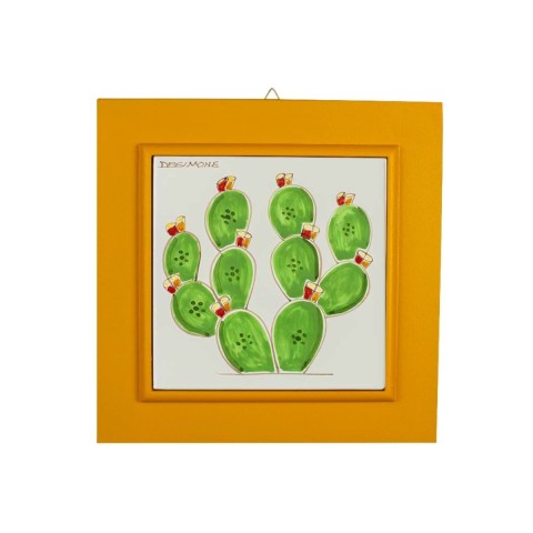Ceramic wall tile Pricly Pear Folk