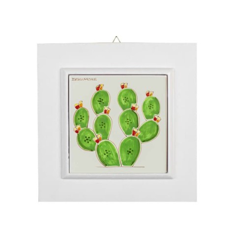 Ceramic wall tile Pricly Pear Folk
