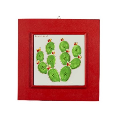 Ceramic wall tile Pricly Pear Folk