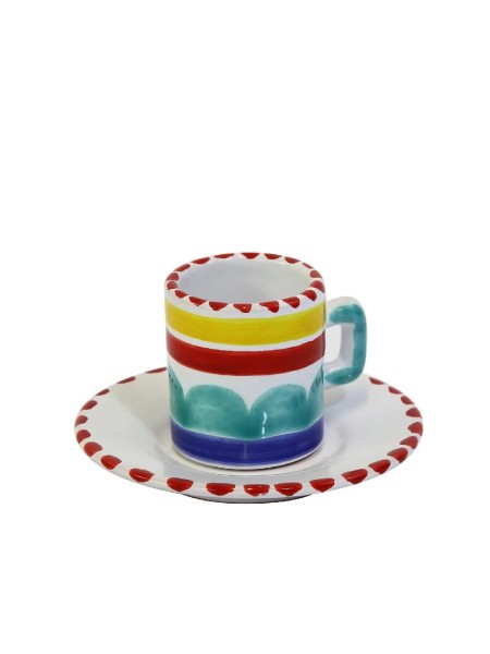 Coffee Cup with Saucer Alicudi