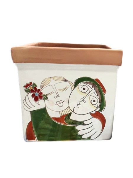 Ceramic Vase Lovers De Simone Pottery VSPQ819FKE