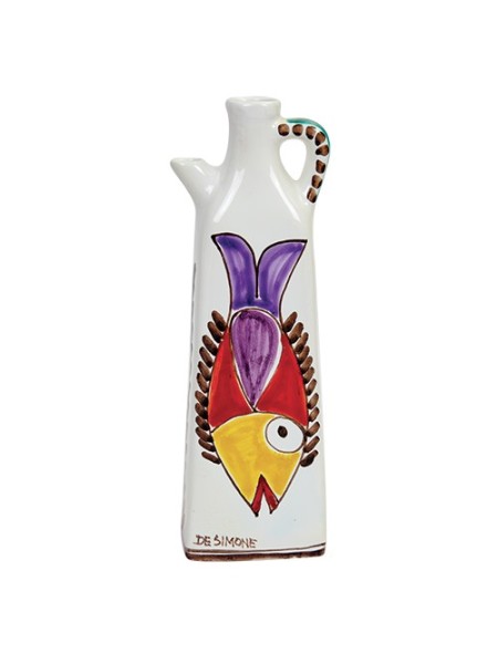 Brocca Folk pesce ceramiche de simone BR116FK
