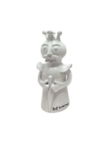 King white statue PL259BN Desimone pottery