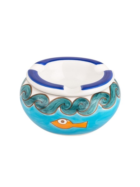 Posacenere antivento artigianale ceramiche de simone Gadir