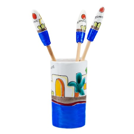 Set utensili da cucina Dammusi Ceramiche siciliane De simone