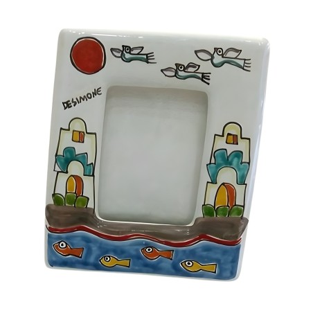 Photo frame Dammusi 16x19 cm PF06DA ceramiche de simone