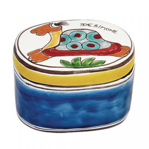 Oval Box Folk SC226FK Turtle