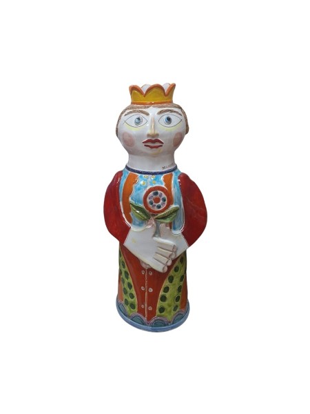 statua regina ceramiche de simone PL255