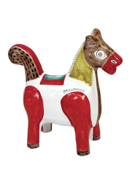 Salvadanaio in ceramica Cavallo SD349CA