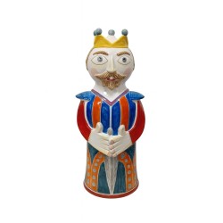 Re ceramiche de simone statua artigianale PL259