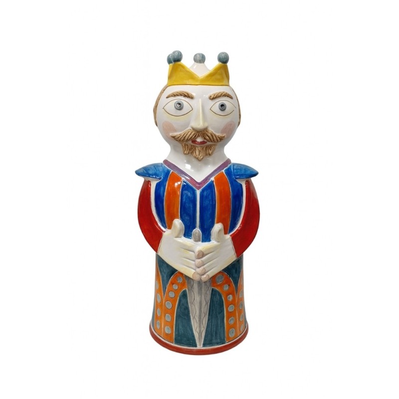 Re ceramiche de simone statua artigianale PL259