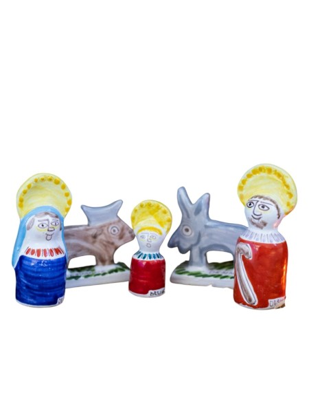 Personaggi del Presepe artigianali ceramiche de simone