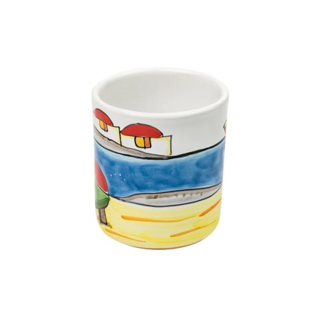 Mug Dammusi Elaborato De Simone Sicilian Pottery