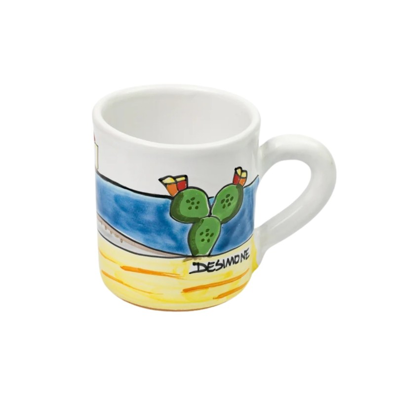 Tazza Dammusi Elaborato Ceramiche siciliane De Simone