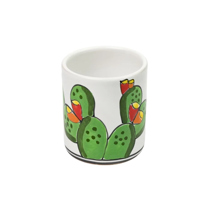Mug Prickly Pears De Simone Sicilian Handmade Pottery