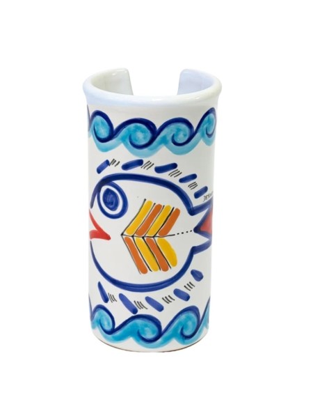 Portabicchieri artigianale Levante ceramiche de simone