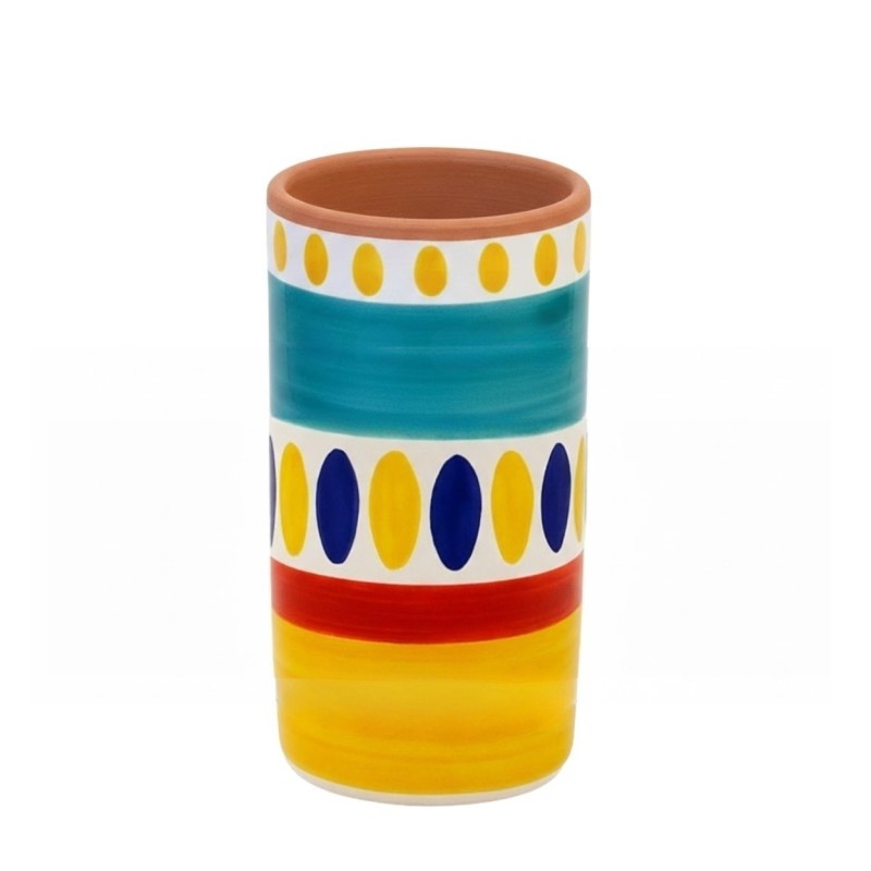 Portabottiglia utensili artigianale Lipari ceramiche de simone