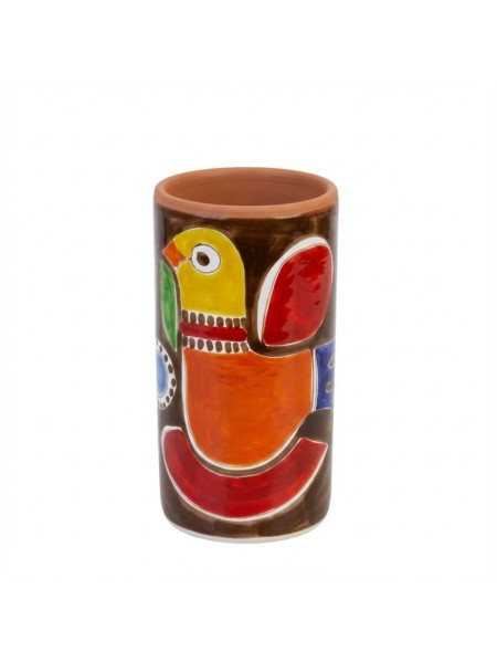 Portabottiglia utensili artigianale Stromboli ceramiche de simone