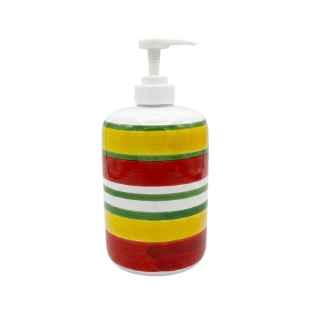 Dispenser Sapone in ceramica Procida Ceramiche De Simone
