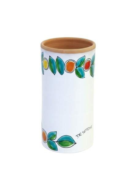 Portabottiglia utensili cucina Arance e Limoni Ceramiche De Simone