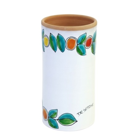 Wine kitchen utensil holder Arance e Limoni Ceramiche De Simone
