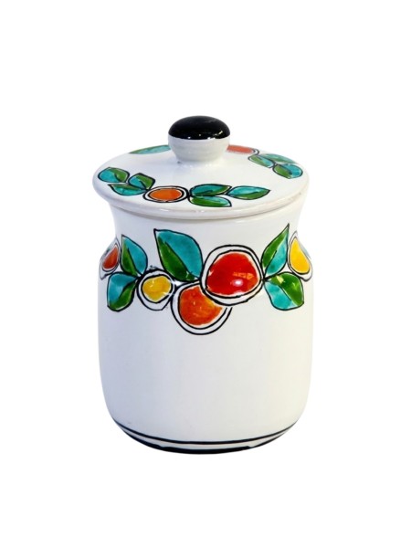 Zuccheriera ceramiche de simone Arance e Limoni ZU56AR