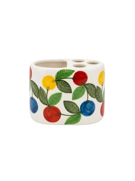 Portaspazzolini artigianale ceramiche siciliane de simone Elba
