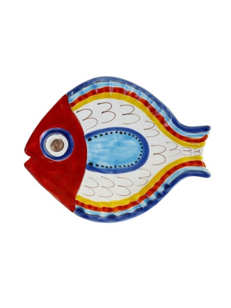 Piatto pesce piano PT2PE Ceramiche De Simone