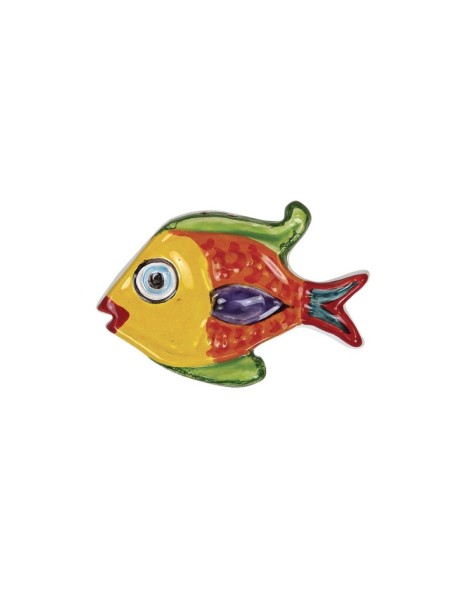 Bas-Relief Fish PER320A-1 De Simone Pottery