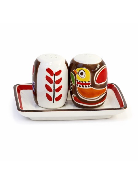 Salt and pepper shakers Stromboli Ceramiche De Simone