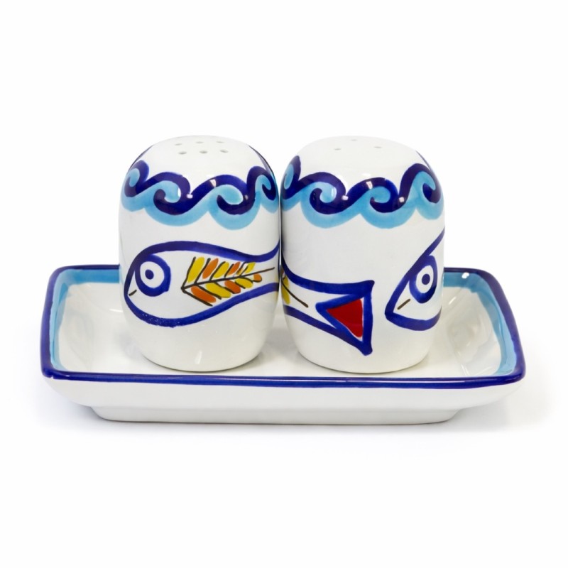 Salt and pepper shakers Scirocco Ceramiche De Simone