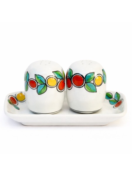 Salt and pepper shakers Arance e Limoni Ceramiche De Simone