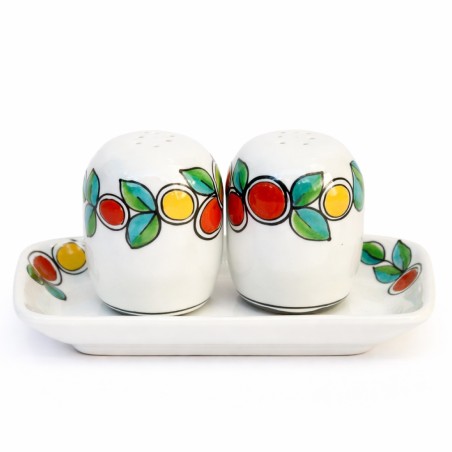 Salt and pepper shakers Arance e Limoni Ceramiche De Simone