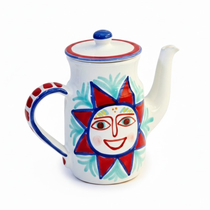 Tea Pot Salina CF56SA De Simone pottery