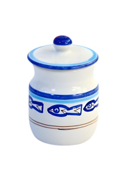 Sugar bowl Corfù Ceramiche De Simone