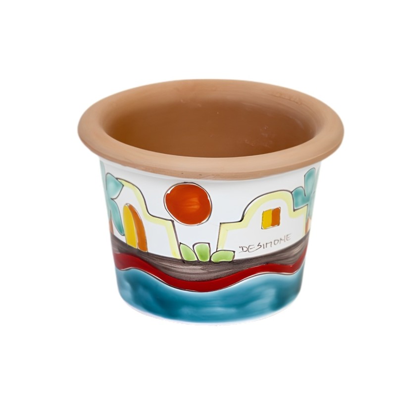 Round plant pot Dammusi
