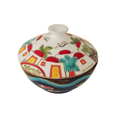 Biscuit jar Dammusi BSC241DDA Ceramiche De Simone