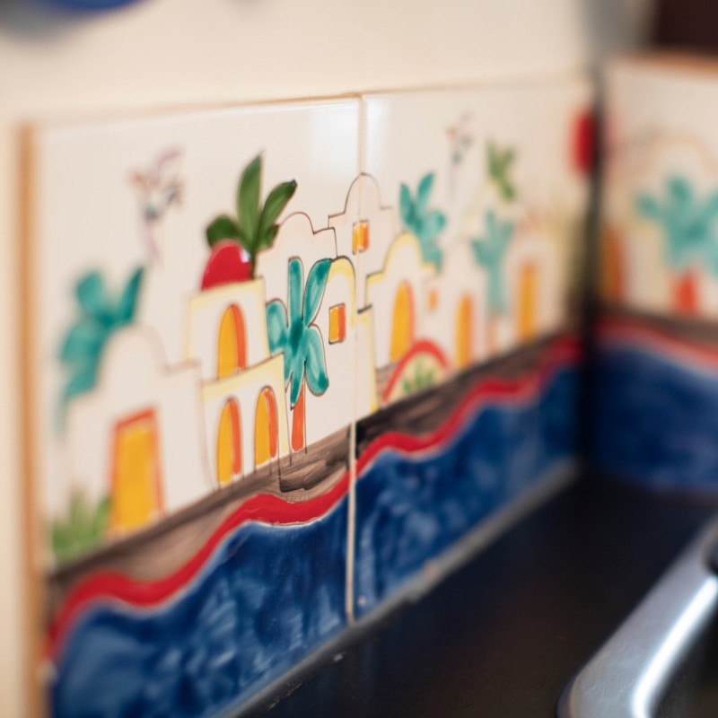 Handmade sicilian ceramic tiles Dammusi Ceramiche De Simone