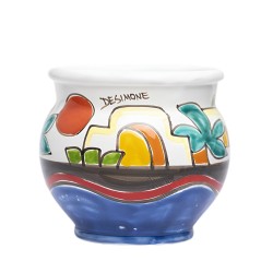 Vaso portapiante Dammusi VSP5DA Ceramiche De Simone