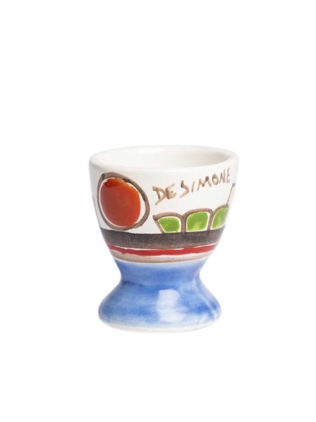 Sicilian handmade Egg cup Dammusi