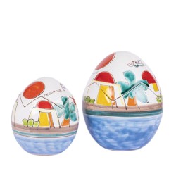 Egg box Dammusi De Simone sicilian handmade pottery