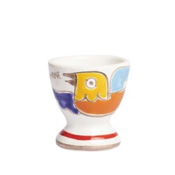 Portauovo Folk Uccello Ceramiche de Simone