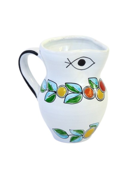 Pitcher Arance e Limoni Ceramiche De Simone