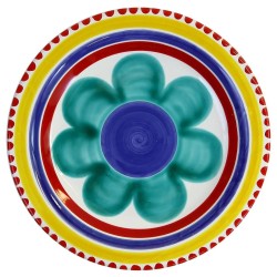 Piatto Tondo Alicudi PTAL Ceramiche De Simone