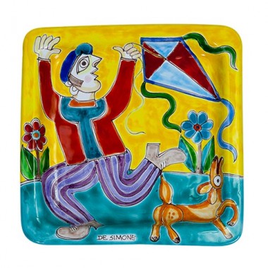 Piatto quadrato 20x20 DS Acuilone