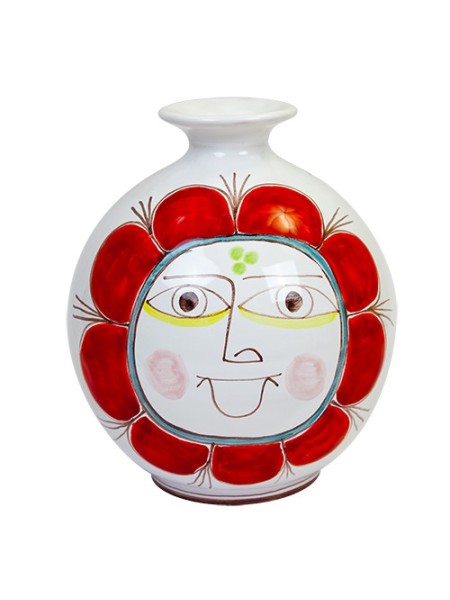 Vaso Folk sole ceramiche de simone VS507FK