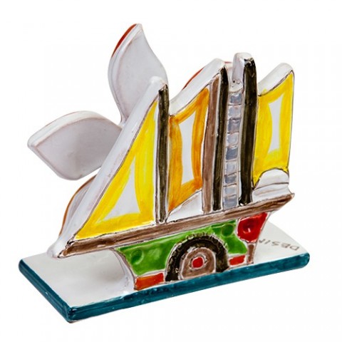 Portatovaglioli Folk Barca PTV687FK-2