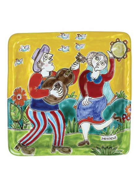 Squared Plate 24x24 DS 45 Dance